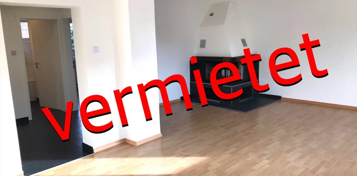 wieder eine Wohnung erfolgreich vermietet durch Jung Immobilien