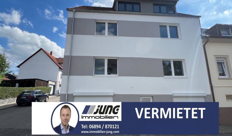 die erste von 3 Wohnungen ist bereits vermietet!
