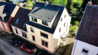 Luftbildaufnahme - geräumiges Wohnhaus in ruhiger Seitenstraße von St. Ingbert