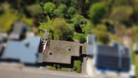 Luftbildaufnahme - freistehender Bungalow in St. Ingbert-Rohrbach