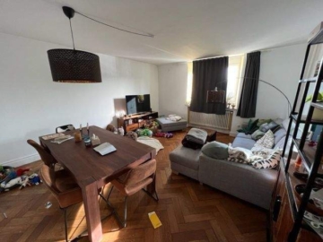 Wohnzimmer - hochwertige 4 ZKB Altbauwohnung in zentraler Lage von St. Ingbert